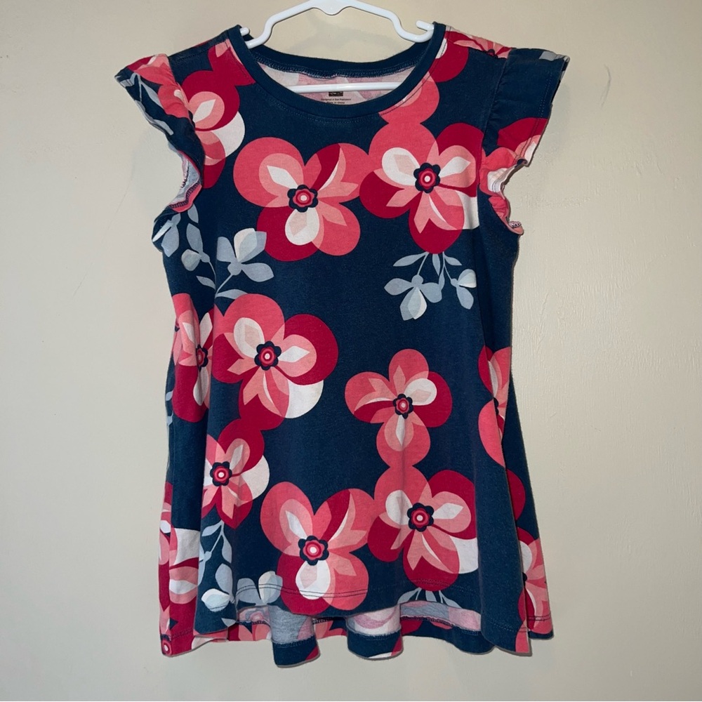 Tea Collection Floral Flowy Tunic